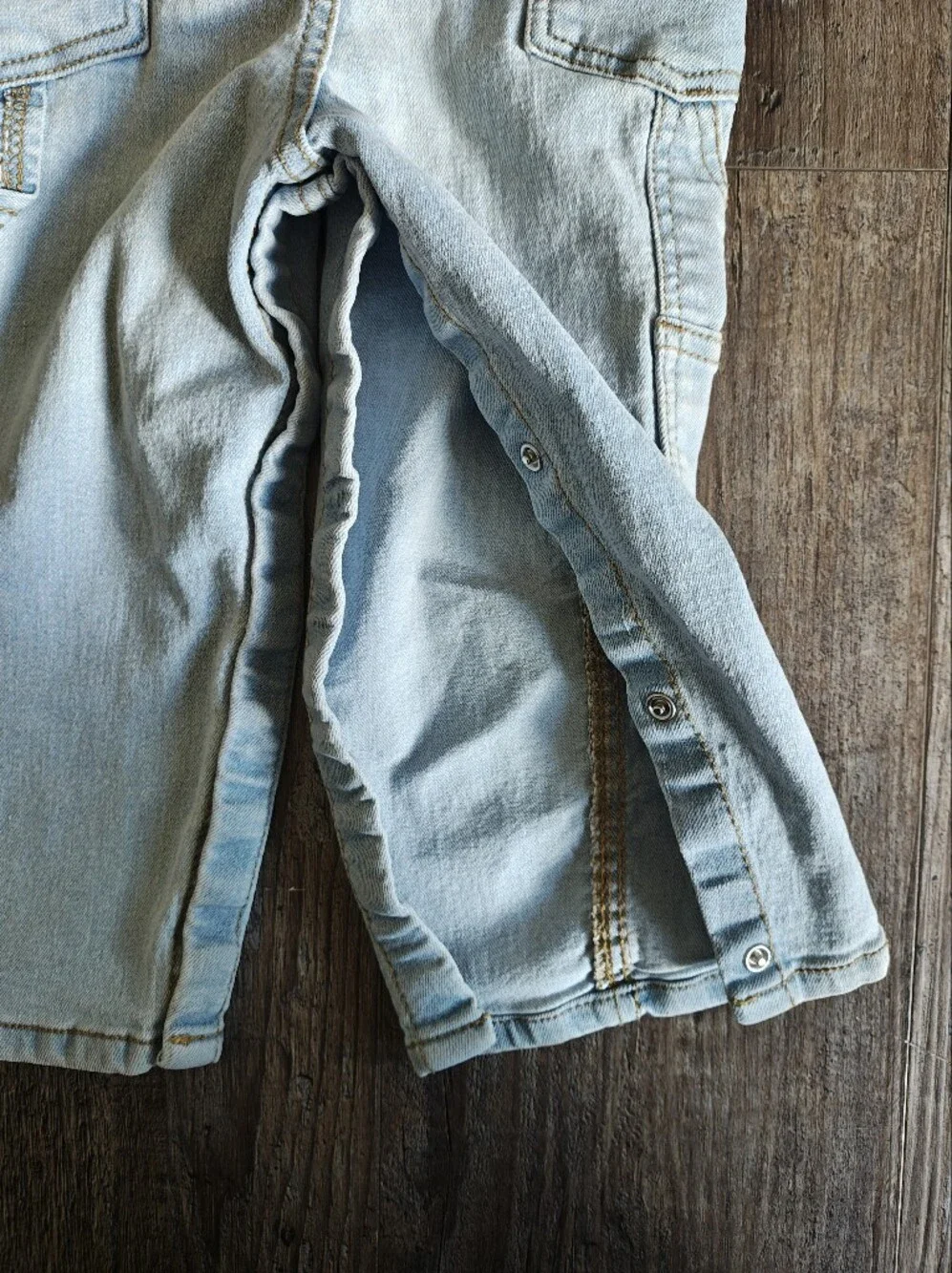 OshKosh B'gosh Light Blue Denim Overalls